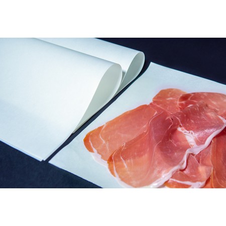 CARTA POLITENATA BIANCA ALIMENTI 18X25